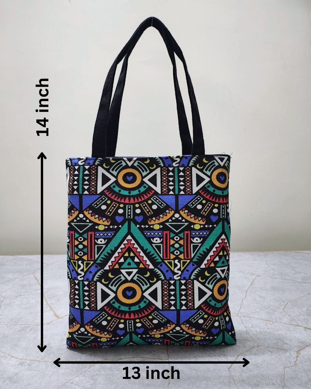 Modern Tribal Pattern Tote Bag