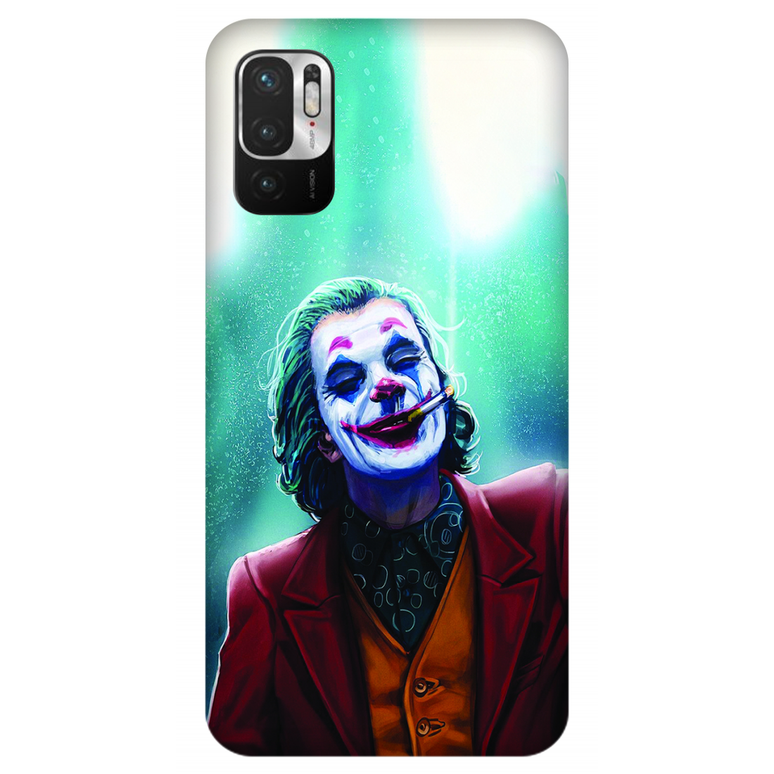 Mysterious Figure in Green Light Case Xiaomi Redmi Note 10T 5G