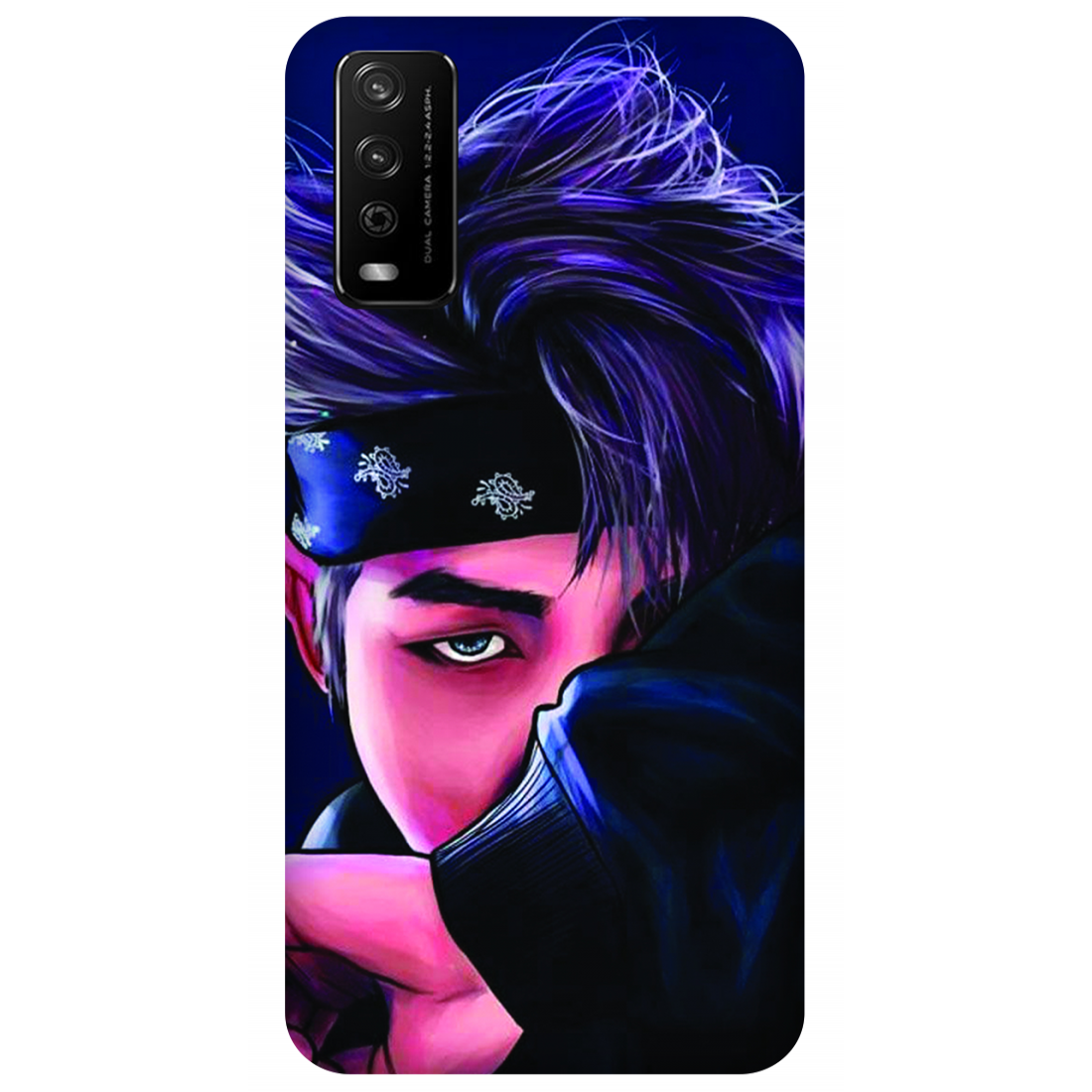 Mysterious Gaze in the Shadows Case Vivo Y12G