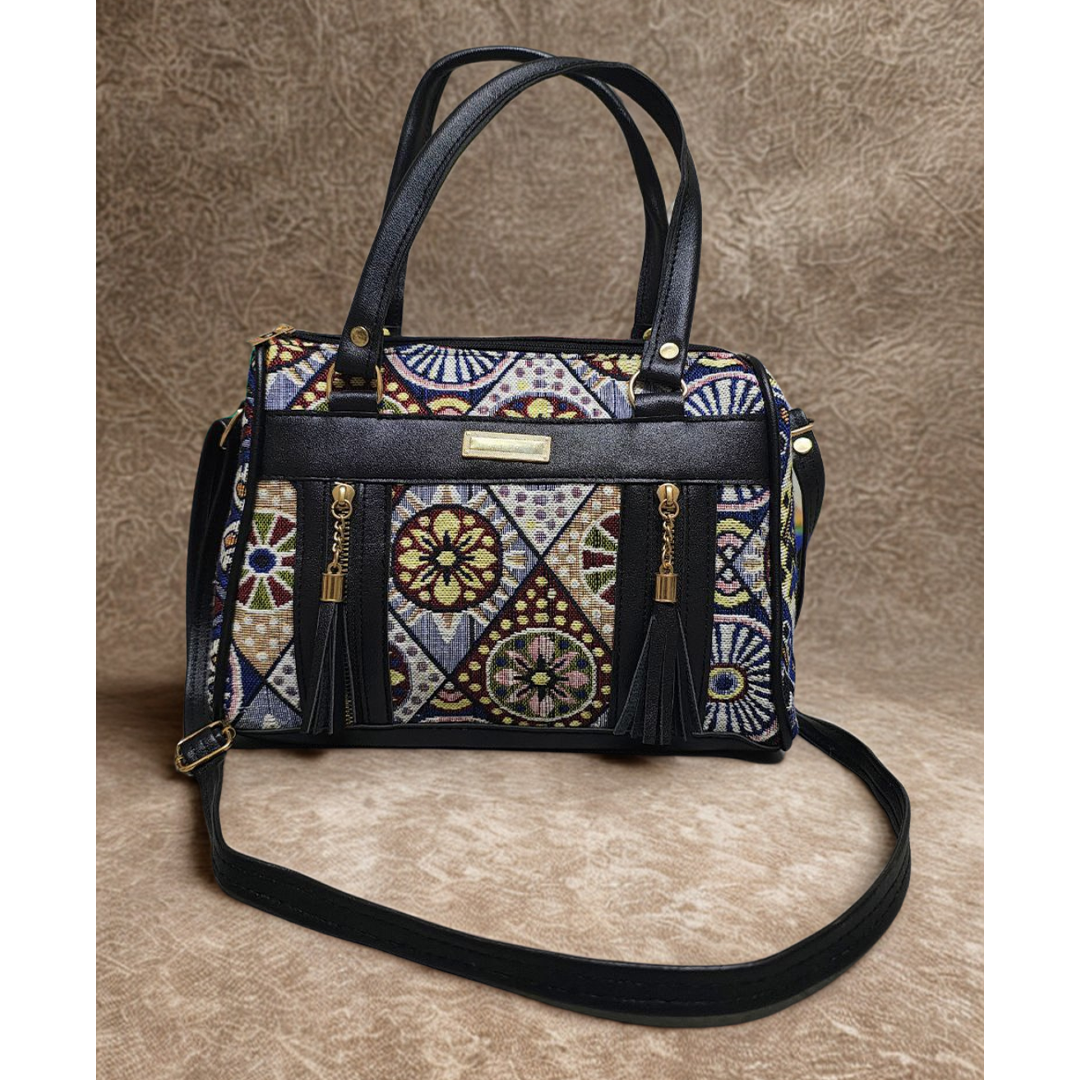 Embroidered Sling Bag