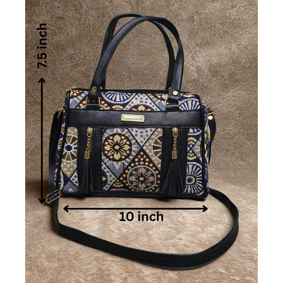 Embroidered Sling Bag
