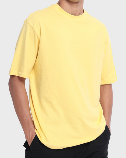 Unisex Yellow Oversize T-shirt