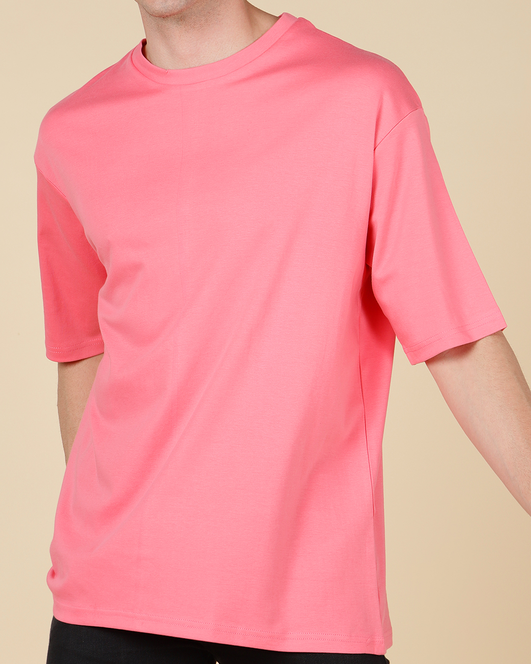 Unisex Pink Oversize T-shirt