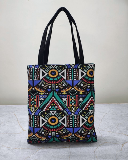Modern Tribal Pattern Tote Bag
