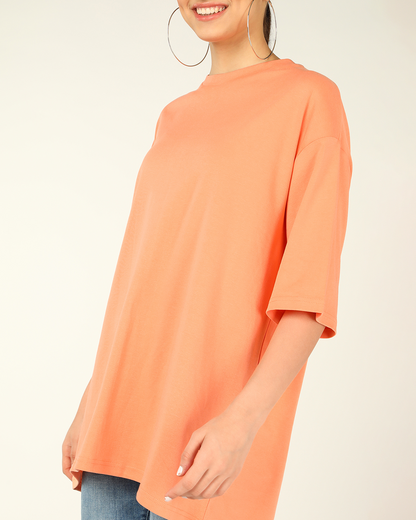 Unisex Orange Oversize T-shirt