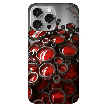 3D Red Jelly Case