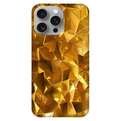 3D Yellow Triangle Art Case