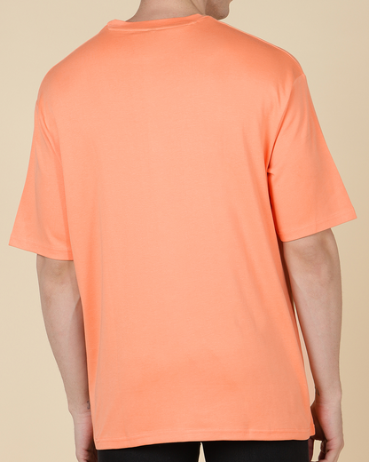 Unisex Orange Oversize T-shirt