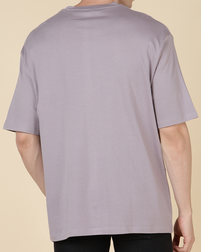 Unisex Grey Oversize T-shirt