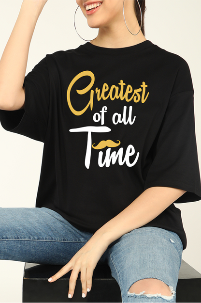 Greatest of All Time Oversized T-shirts