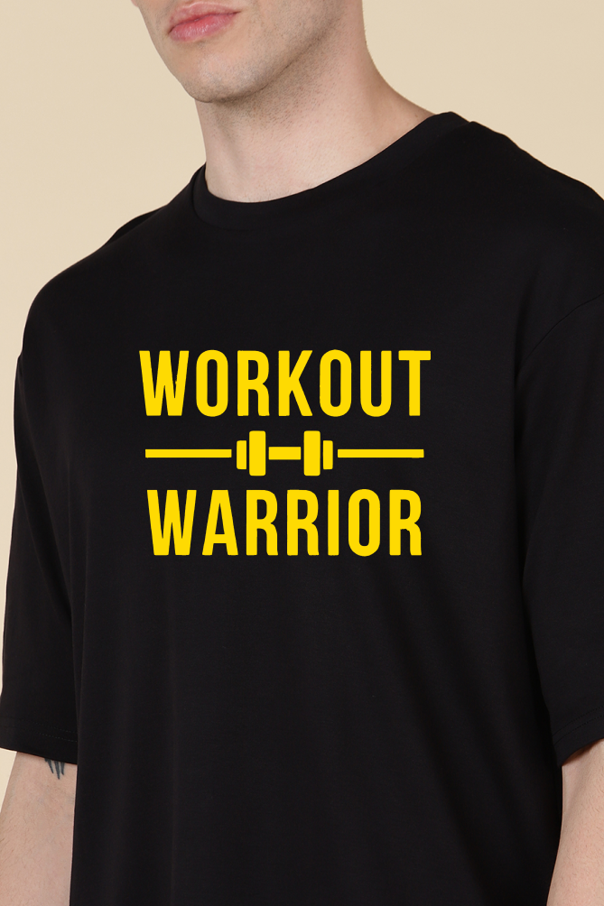 Workout Warrior Unisex Gym Oversize T-shirt