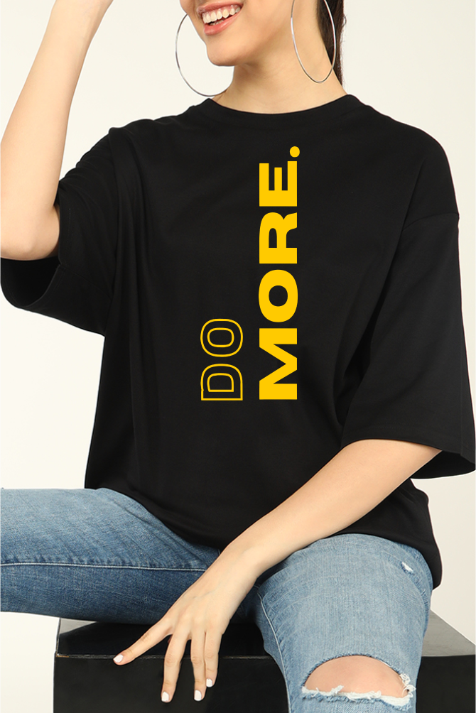 Do More Gym Oversize T-shirt