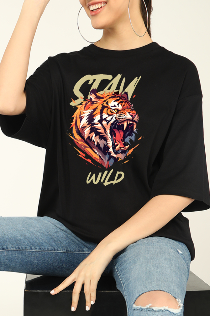 Stay Wild Gym Oversize T-shirt