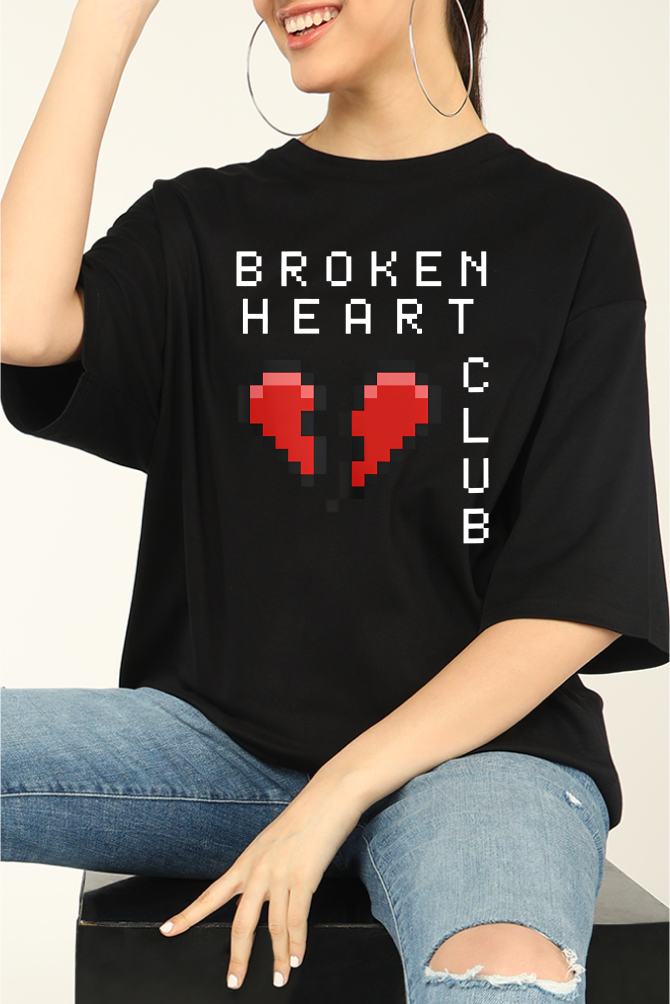 Broken Heart Oversized T-shirts