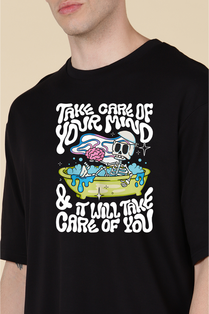 Take Care of Your Mind Oversized T-shirts