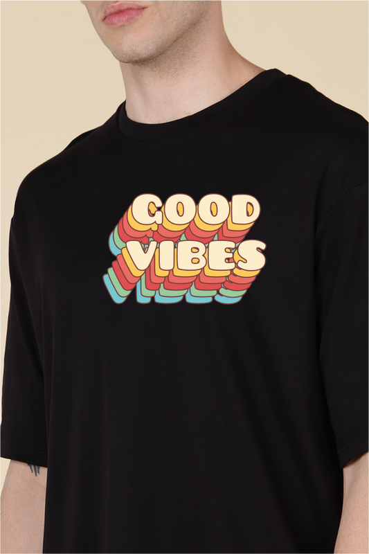 Good Vibes Oversized T-shirts