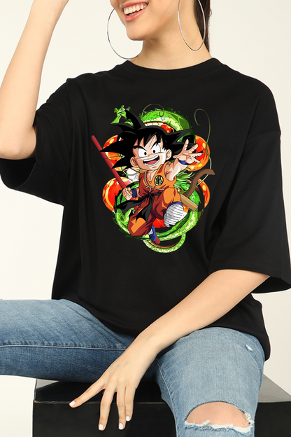 Kid Goku Cute Oversized T-shirts