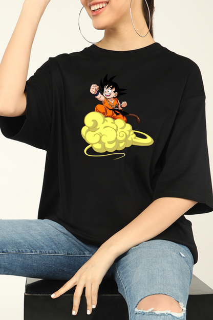 Goku Fly  Oversized T-shirts