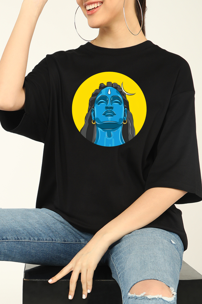 Adiyogi Shiva Oversized T-shirts