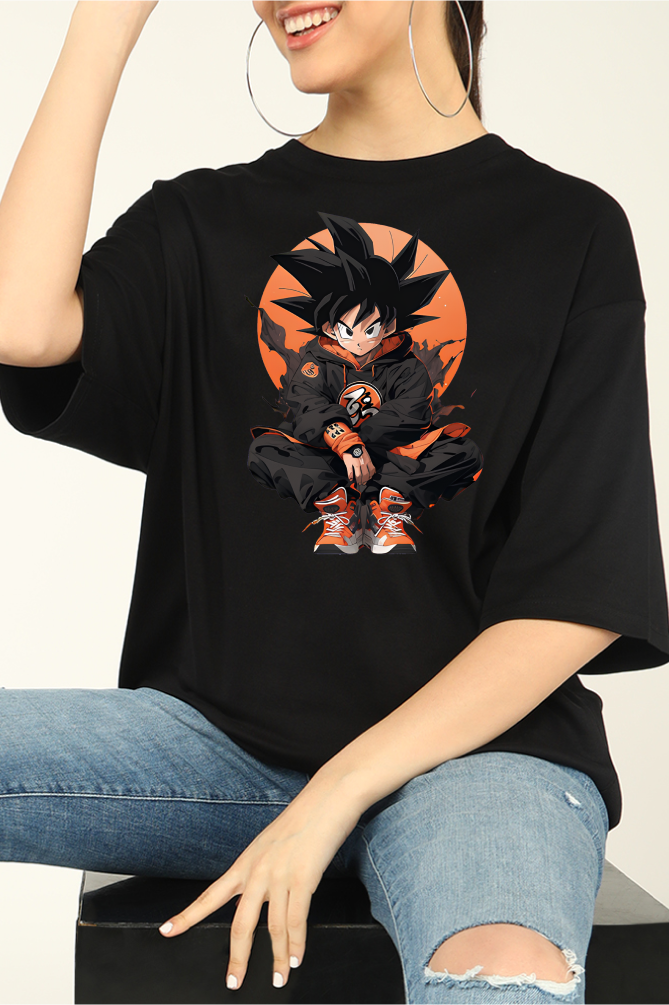 Son Goku Oversized T-shirts