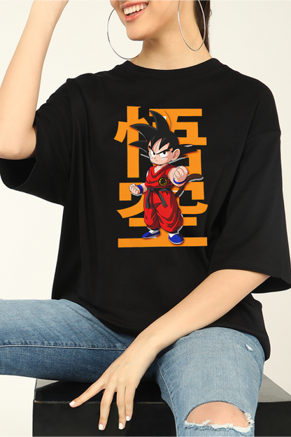 Kid Goku Oversized T-shirts