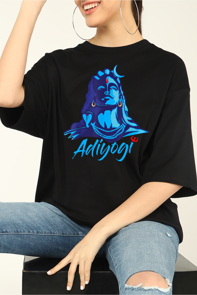 Adiyogi Oversized T-shirts