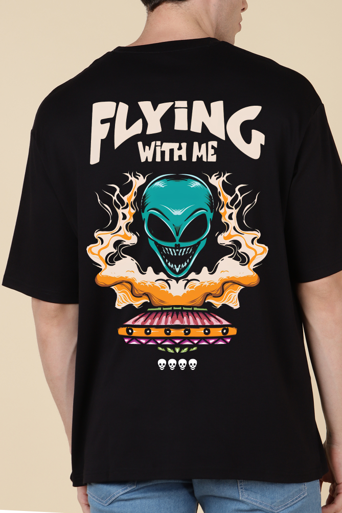 Flying With Me Oversized T-shirts