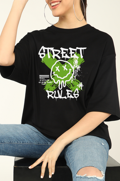 Street Rules Oversized T-shirts