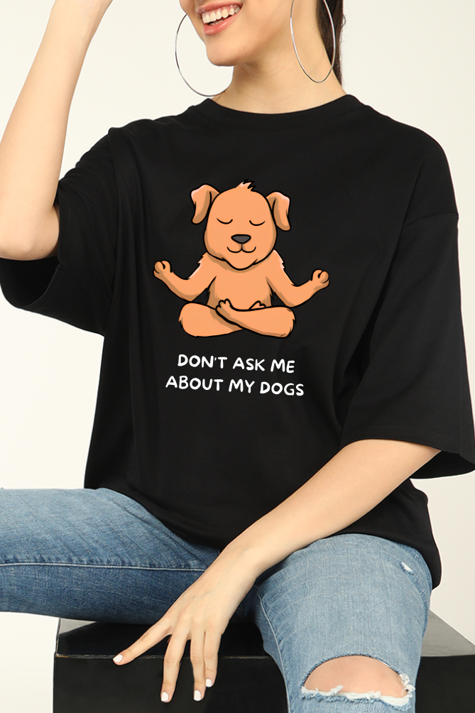 Funny Dog Oversized T-shirt