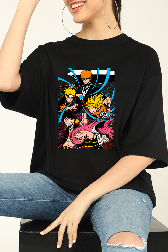 Anime Warrior Legends Oversized T-shirt