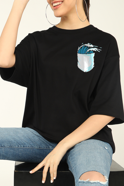 Sea In Your Pocket Oversized T-shirt