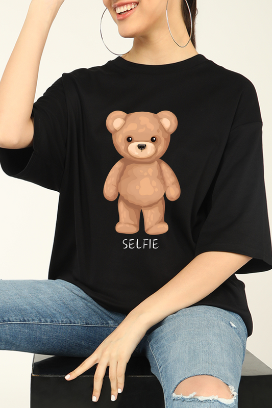 Selfie Teddy Oversized T-shirt