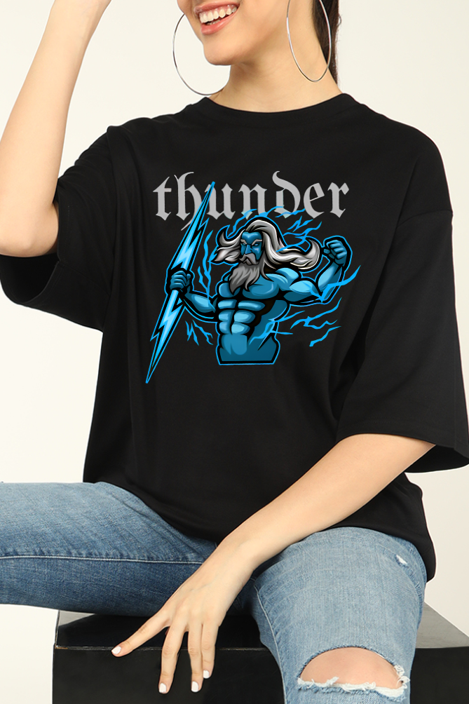 Thunder God Oversized T-shirt