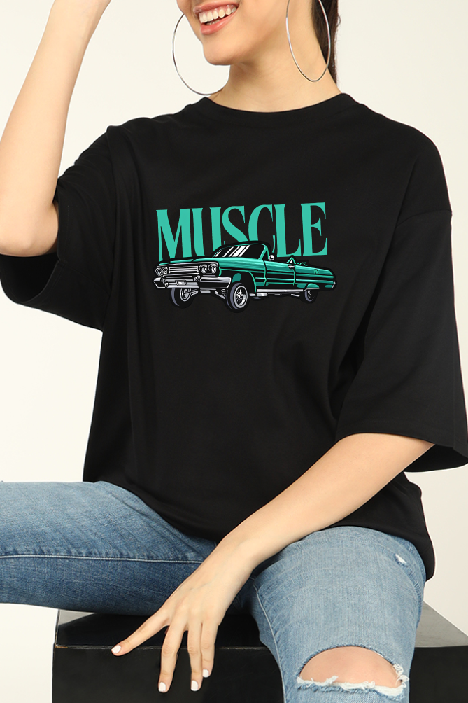 Muscle Chevy Oversized T-shirt