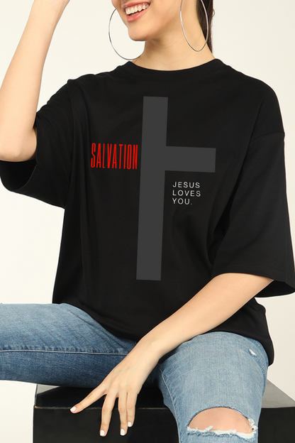 Jesus Loves You Oversized T-shirt