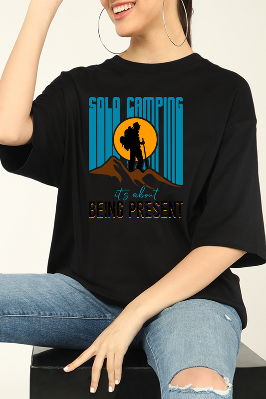 Solo Camping Oversized T-shirt