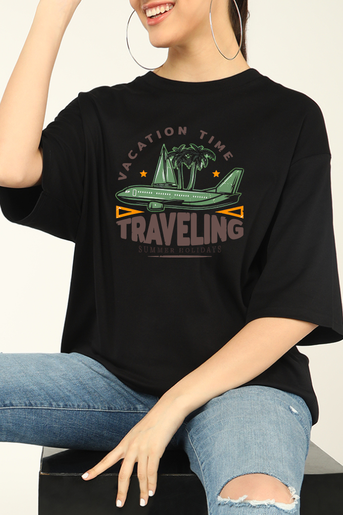 Vacation Time Oversized T-shirt