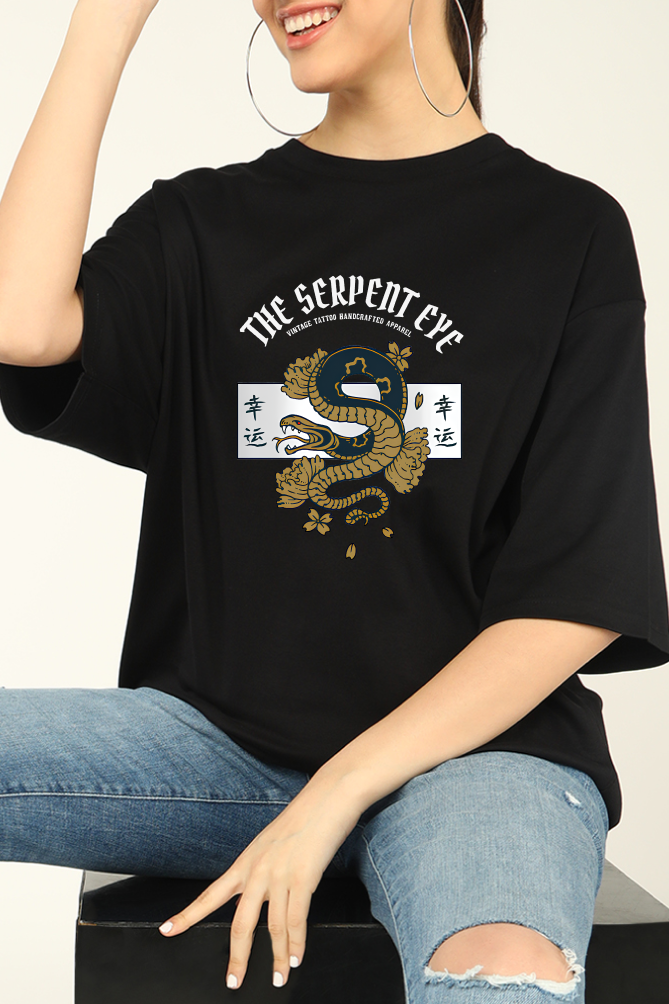 The Serprent Eye Oversized T-shirt