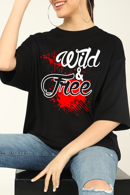 Wild & Free Oversized T-shirts