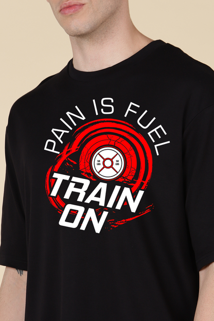 Train On Oversized T-shirts