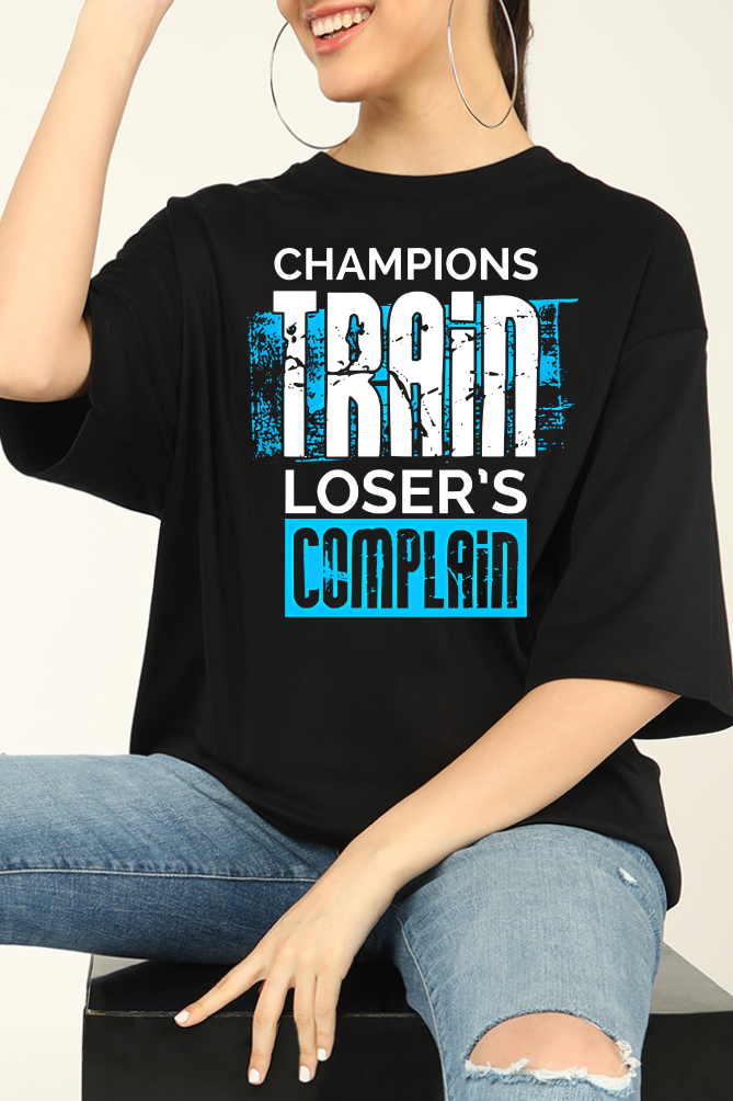 Champions Train Oversized T-shirts