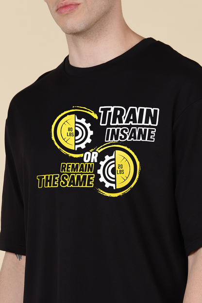 Train Insane Oversized T-shirts