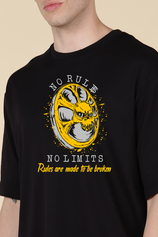 No Rules No Limits Oversized T-shirts