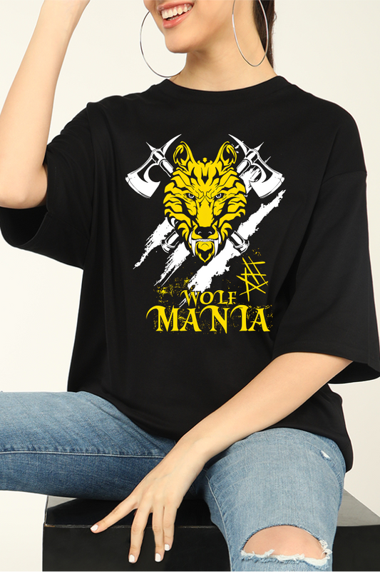 Wolf Mania Oversized T-shirts