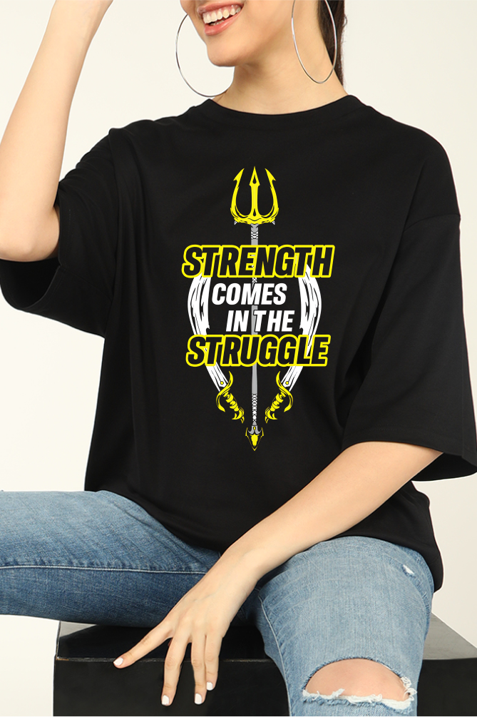 Strength Comes  Oversized T-shirts