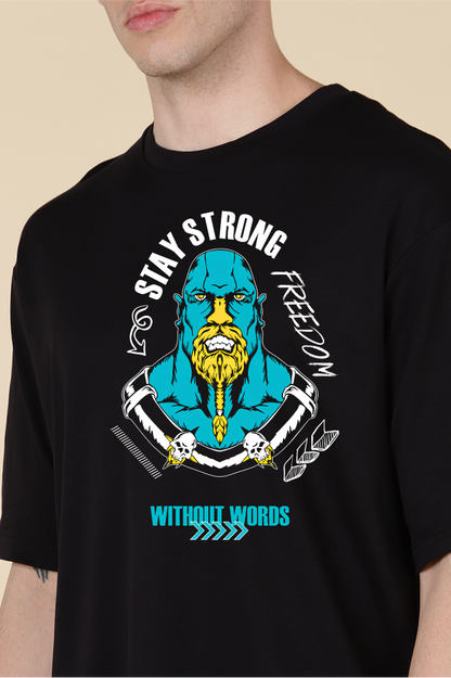 Stay Strong Freedom Oversized T-shirts