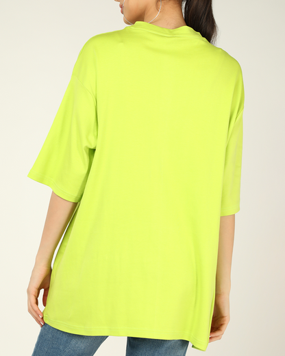 Unisex Green Oversize T-shirt