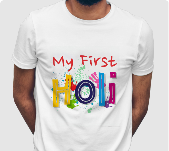 Unisex My First Holi T-Shirt