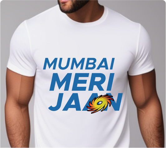 Unisex Mumbai Meri Jaan IPL  T-shirt