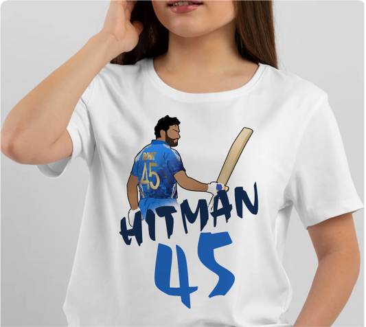 Unisex MI Hitman 45 IPL  T-shirt